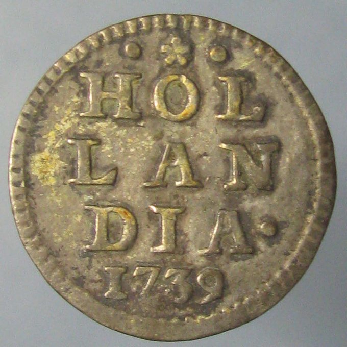 1739-Holland-Silver-Stuiver---Did-These-Coins-Circulate-In-The-American-Colonies?